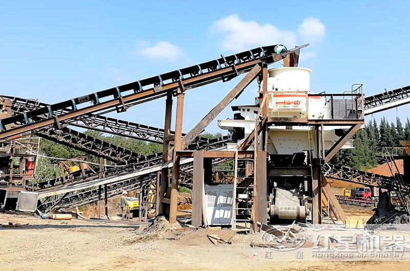 制砂機成品粒型好，成品多用于建筑工程，道路基建